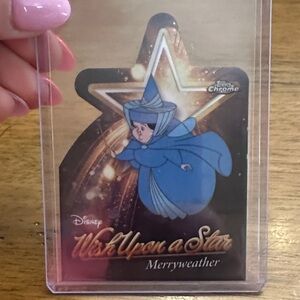 Disney Topps Chrome Merryweather Once Upon a Star Card
